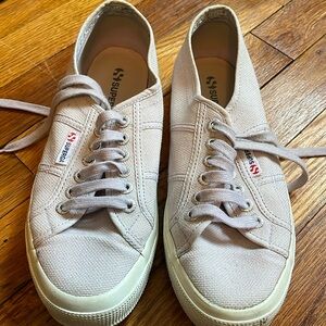 Lavender Superga sneakers